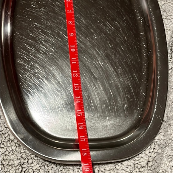 Large Gense stainless Oval Tray - Picture 3 of 4